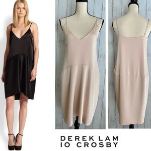 NWOT Derek Lam 10 Crosby Satin Slip Dress
